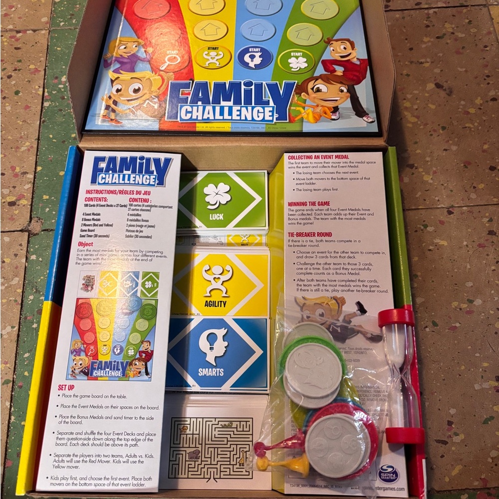 Beat the Parents - Family Challenge Board Game